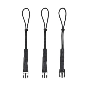 ELLER Ergodyne Detachable Lanyard Loops, Black (Set of 3)