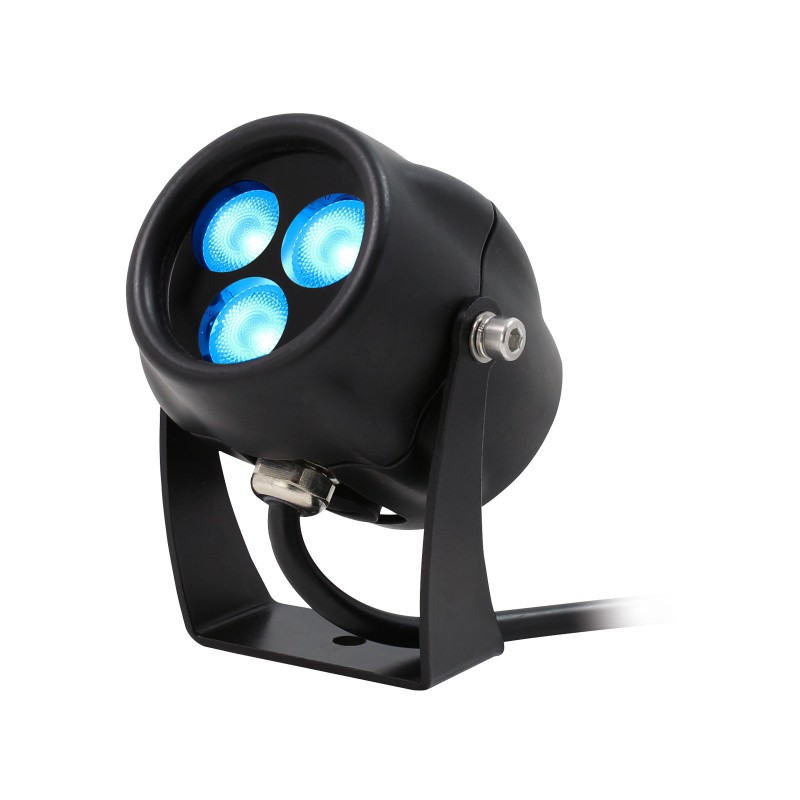 LEDJ Aspect Exterior 9W Blue Feature Light