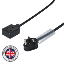 1.5m 1.5mm 15A Male - 15A Female Cable