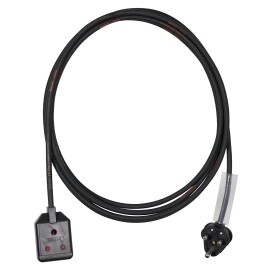 15m 1.5mm 15A Male - 15A Female Cable