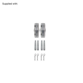 F31PL Modular U Frame Silver 420 x 500mm (F62042E PL)