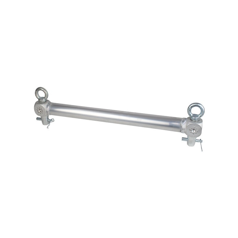 F31PL Modular U Frame Top Bar Silver 500mm