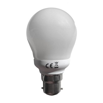 15W Fluorescent 2700K GLS Lamp, BC