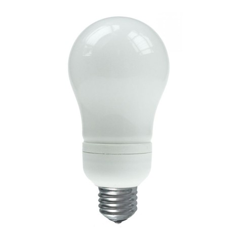 9W Fluorescent 2700K GLS Lamp, ES