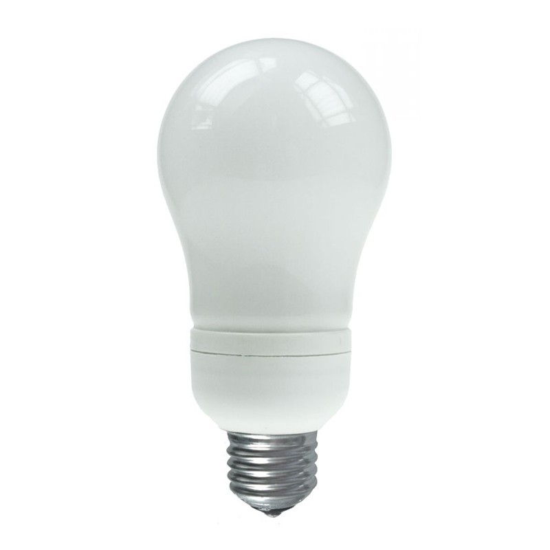 9W Fluorescent 2700K GLS Lamp, ES