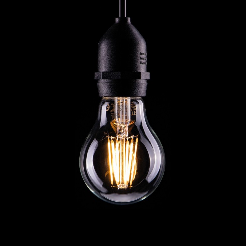 7W Dimmable LED Filament GLS Lamp 2700K BC