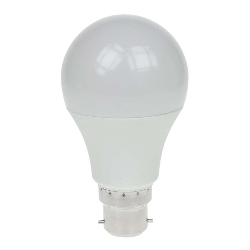 8.5W LED 2700K Polycarbonate GLS Lamp, BC