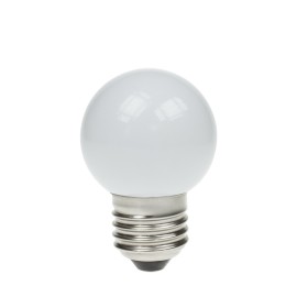 1.5W LED Polycarbonate Golf Ball Lamp, ES 3000K White