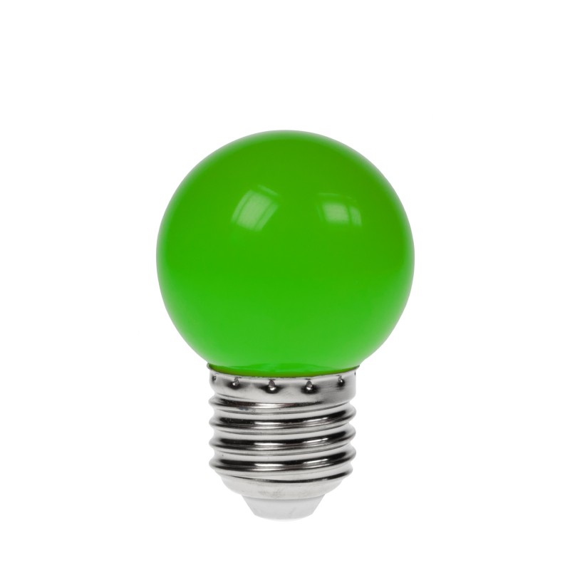 1W LED Polycarbonate Golf Ball Lamp, ES Green
