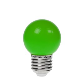 1W LED Polycarbonate Golf Ball Lamp, ES Green