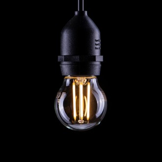 4W LED Filament Golf Ball Lamp 2700K ES