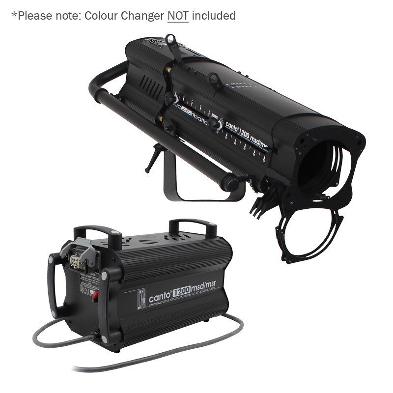 Canto 1200MSD/MSR Followspot, MK2 250V