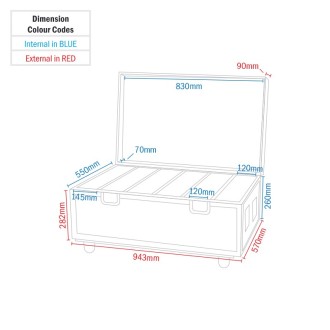 Quad Spectra QX40 Pixel Flight Case