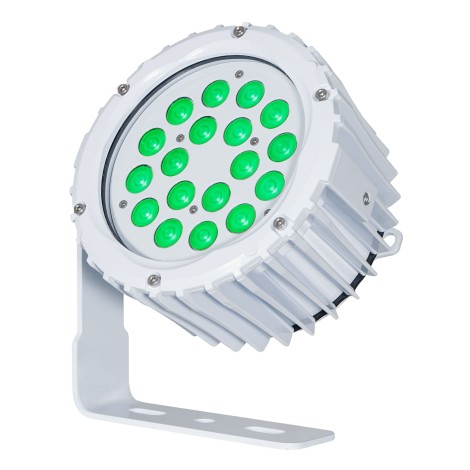 Aspect XL Exterior Green Feature Light (White Housing)