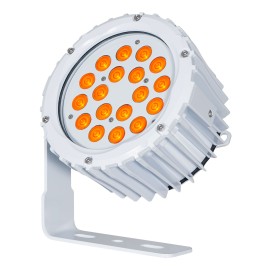 Aspect XL Exterior Amber Feature Light (White Housing)