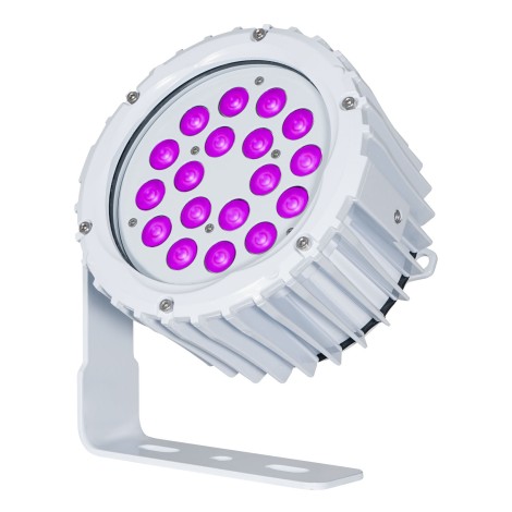 Aspect XL Exterior Pink Feature Light (White Housing)