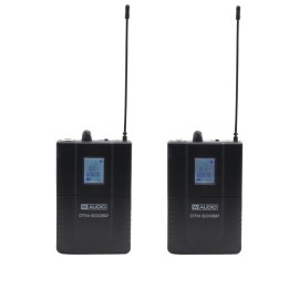 DTM 600 Twin Beltpack Diversity System (606.0Mhz-614.0Mhz) V2 Software
