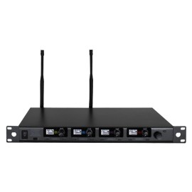 DQM 600H Quad Handheld UHF Radio Microphone System (606Mhz-614Mhz)