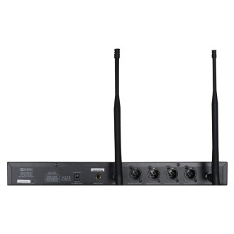 DQM 600H Quad Handheld UHF Radio Microphone System (606Mhz-614Mhz)