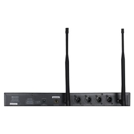 DQM 600H Quad Handheld UHF Radio Microphone System (606Mhz-614Mhz)