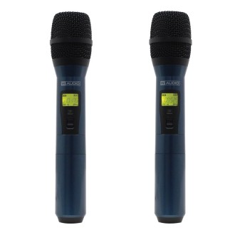 DQM 600H Quad Handheld UHF Radio Microphone System (606Mhz-614Mhz)
