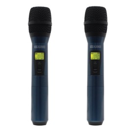 DQM 600H Quad Handheld UHF Radio Microphone System (606Mhz-614Mhz)