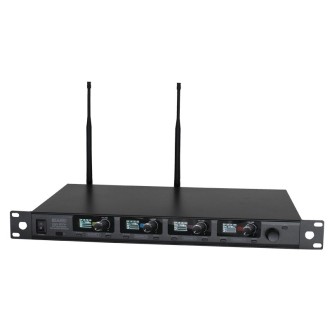 DQM 800H Quad Handheld UHF Radio Microphone System (823Mhz-865Mhz)
