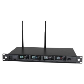 DQM 800H Quad Handheld UHF Radio Microphone System (823Mhz-865Mhz)