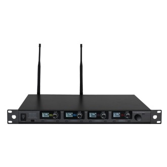 DQM 800H Quad Handheld UHF Radio Microphone System (823Mhz-865Mhz)