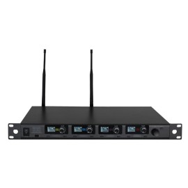 DQM 800H Quad Handheld UHF Radio Microphone System (823Mhz-865Mhz)