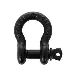 1 Ton Bow Shackle, Black