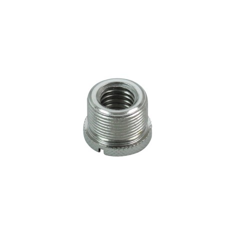 3/8'' Female to 5/8'' Male Microphone Thread Adaptor, Knurled