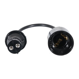 1.0m BC Festoon Pendant - E27 Lamp Holder