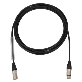 100m Neutrik XLR Male - XLR Female Microphone Cable, Silver