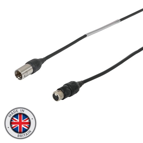 15m 5-Pin XLR -TOP IP65 Neutrik Male - Female DMX Cable