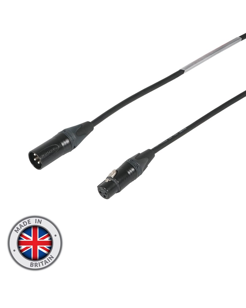 100m 3-Pin Neutrik Male XLR - 3-Pin Female XLR DMX Cable