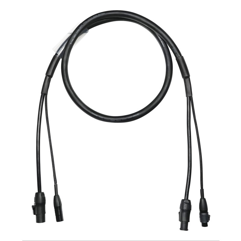 2m Combi 2.5mm IP65 Seetronic TR1 Power/ 5Pin DMX Cable