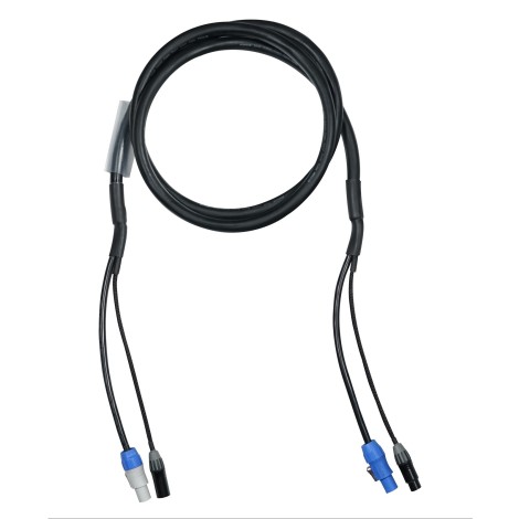5m Combi 2.5mm Seetronic PowerTwist / 5-Pin DMX Cable