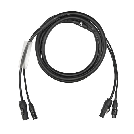 20m Combi 1.5mm IP65 Seetronic TR1 Power/ 5-Pin DMX Cable