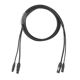 2m Combi 2.5mm Neutrik powerCON TRUE1 / 3-Pin DMX Cable