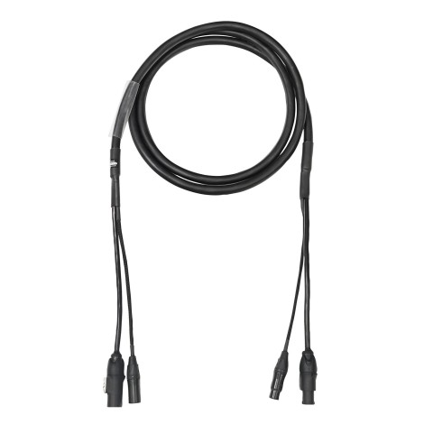 2m Combi 1.5mm Neutrik powerCON TRUE1 / 3-Pin DMX Cable