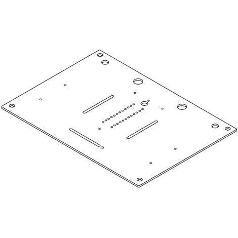 Pioneer DJM-909 Bottom Face Plate