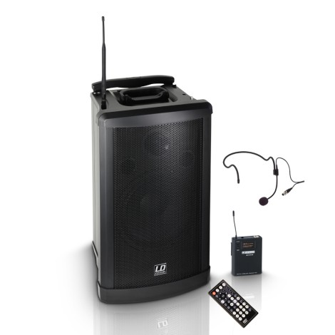 LD Systems Roadman 102 HS - Portable PA Speaker with Headset