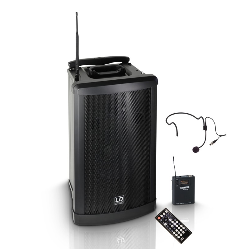 LD Systems Roadman 102 HS - Portable PA Speaker with Headset