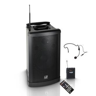 LD Systems Roadman 102 HS - Portable PA Speaker with Headset