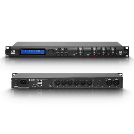 LD Systems DPA260 - 19" DSP Controller 6-channel