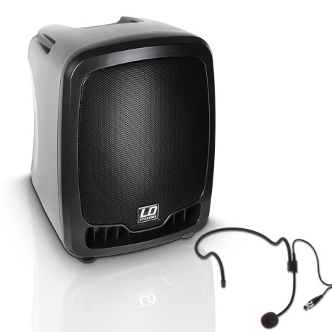 LD Systems Roadboy 65 HS - Portable PA Speaker with Headset