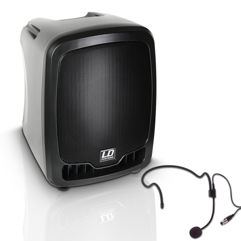 LD Systems Roadboy 65 HS - Portable PA Speaker with Headset