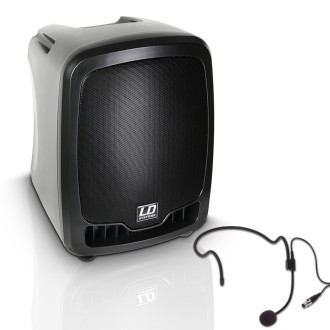 LD Systems Roadboy 65 HS - Portable PA Speaker with Headset