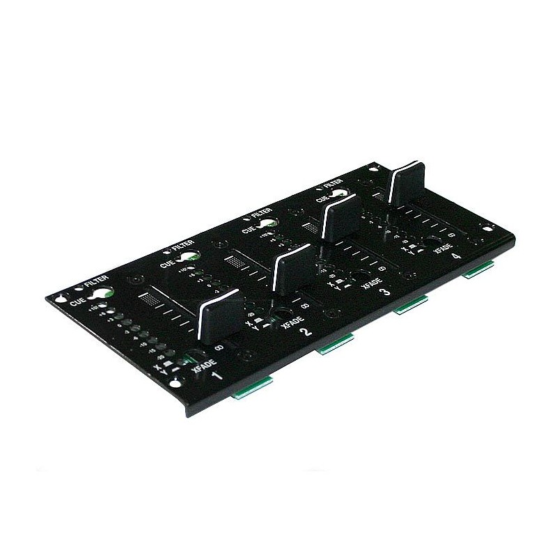XONE S2 Replacement Linear Fader Block. 4 Faders And Mounting Plate.